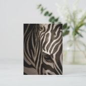 Zebra Briefkaart (Staand voorkant)