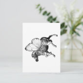 Zebra Briefkaart (Staand voorkant)