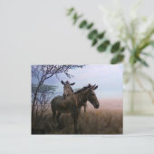 Zebra Briefkaart (Staand voorkant)