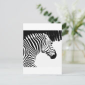 Zebra Briefkaart (Staand voorkant)