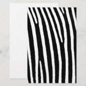 Zebra Briefpapier (Voorkant / Achterkant)
