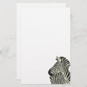  Zebra Briefpapier (Voorkant / Achterkant)