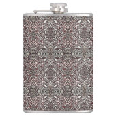 Zebra Brown Heupfles (Voorkant)