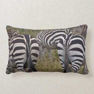 Zebra Butts Lumbar Pillow Kussen