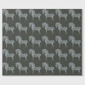 Zebra Cadeaupapier (Vlak)
