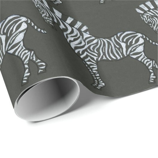 Zebra Cadeaupapier (Rol Hoek)