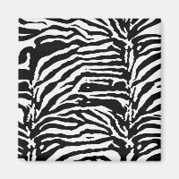 Zebra Camouflage Black en White Artistic Pattern