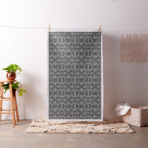 Zebra Camouflage Black en White Artistic Pattern Stof