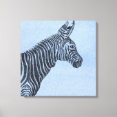 Zebra Canvas Afdruk (Voorkant)