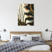 Zebra Canvas Afdruk (Insitu (Slaapkamer))