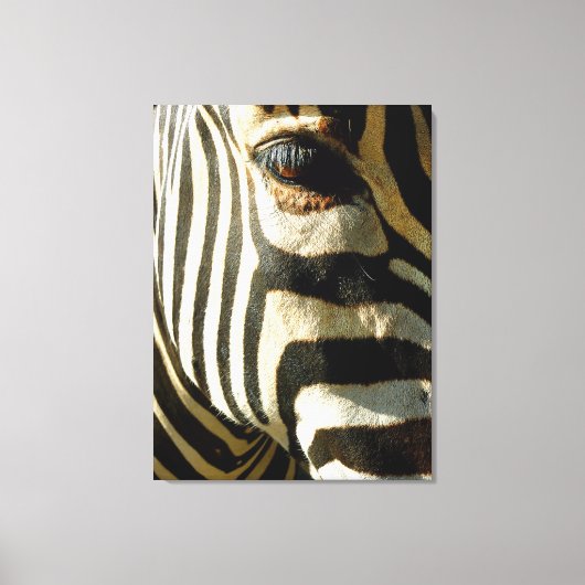 Zebra Canvas Afdruk (Voorkant)