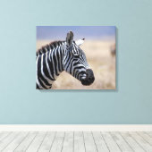 Zebra Canvas Afdruk (Insitu (Houten vloer))