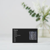 Zebra Carte de visite (Debout devant)