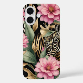 Zebra iPhone 16 Hoesje