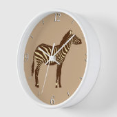 Zebra - Chocolade Brown en Camel Tan (Hoek)