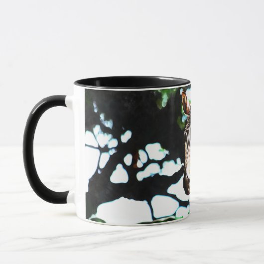 Zebra Coffee Mug (Gauche)