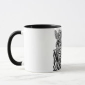 Zebra Coffee Mug (Gauche)