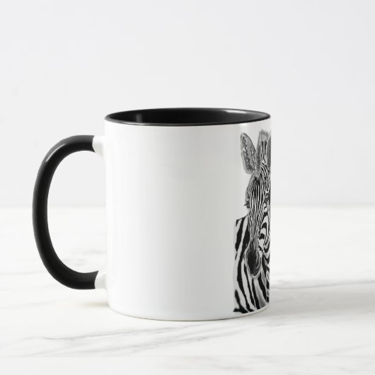 Zebra Coffee Mug (Gauche)