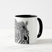 Zebra Coffee Mug (Devant droit)