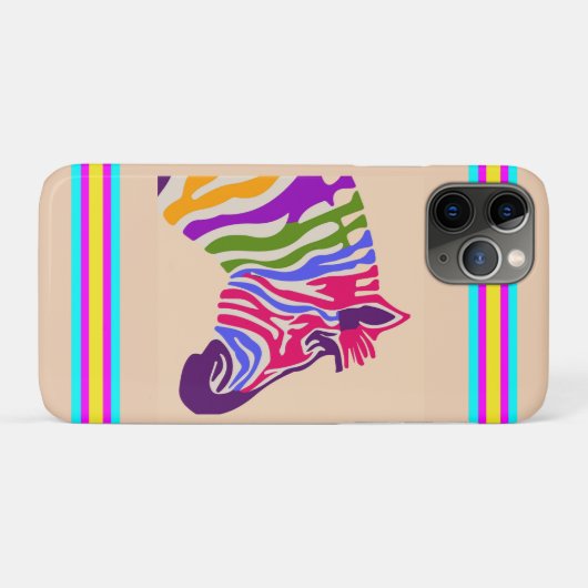 Zebra coque iphone (Dos (Horizontal))