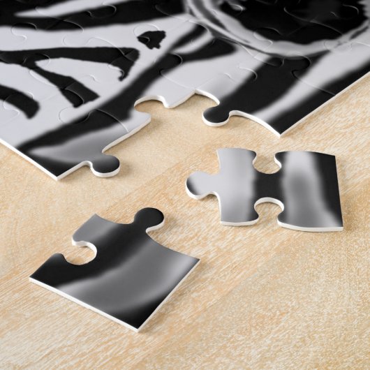 Zebra Couple Jigsaw Puzzle (Côté)