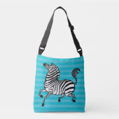 Zebra Crossbody Bag Crossbody Tas (Voorkant)