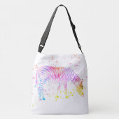Zebra Crossbody Tas (Achterkant)