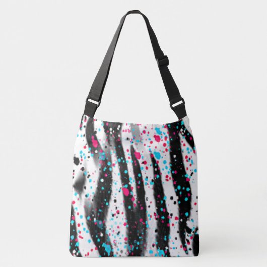 Zebra Crossbody Tas (Voorkant)