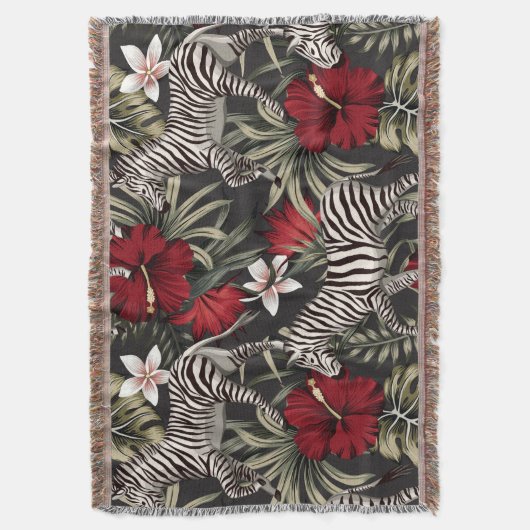 Zebra Deken (Voorkant Verticaal)