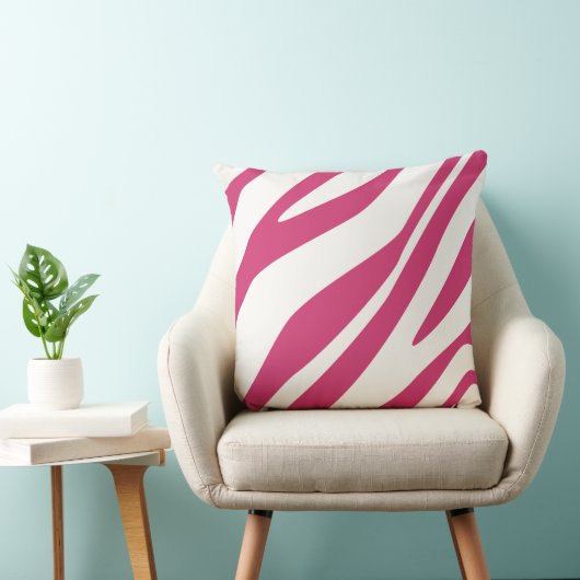 Zebra Design Kies elke aangepaste kleur kussen (Stoel)