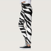 Zebra design legging (Gauche)
