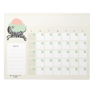 Zebra Desk Kalender Notitieblok
