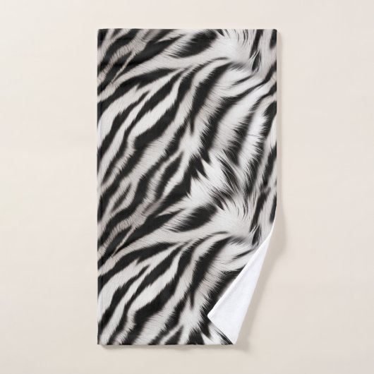 Zebra Dierenbont Bad Handdoek (Handdoek)
