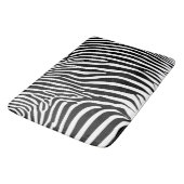 Zebra Dierprint Badmat (Gekanteld)