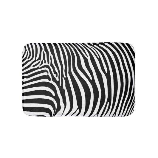 Zebra Dierprint Badmat (Voorkant)