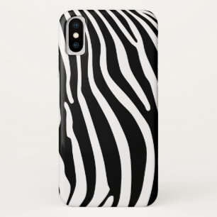 Zebra Dierprint iPhone X Hoesje