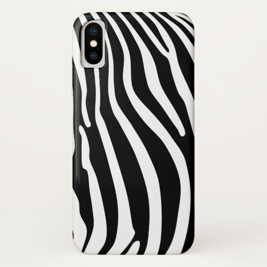 Zebra Dierprint Case-Mate iPhone Case (Achterkant)
