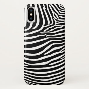 Zebra Dierprint iPhone X Hoesje