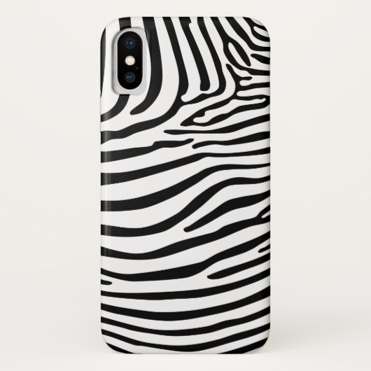 Zebra Dierprint Case-Mate iPhone Case (Achterkant)