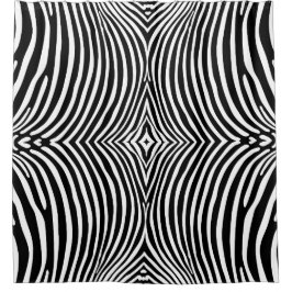 Zebra Dierprint Douchegordijn