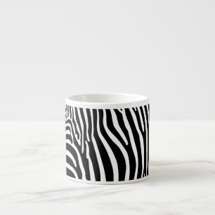 Zebra Dierprint Espresso Kop