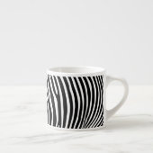 Zebra Dierprint Espresso Kop (Rechts)