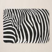 Zebra Dierprint Sherpa Deken (Voorkant (horizontaal))