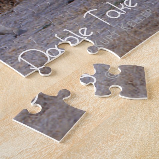 Zebra Double Take Photo Legpuzzel (Zijkant)