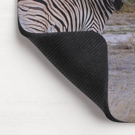 Zebra Double Take Photo Muismat (Hoek)