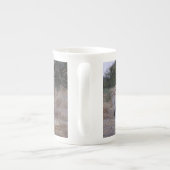 Zebra Double Take Photo Porselein Kop (Achterkant)