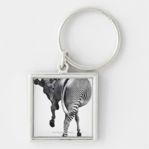 Zebra draaien sleutelhanger