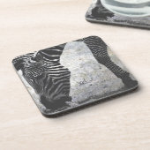 Zebra Drankjes Onderzetter (Linkerzijde)