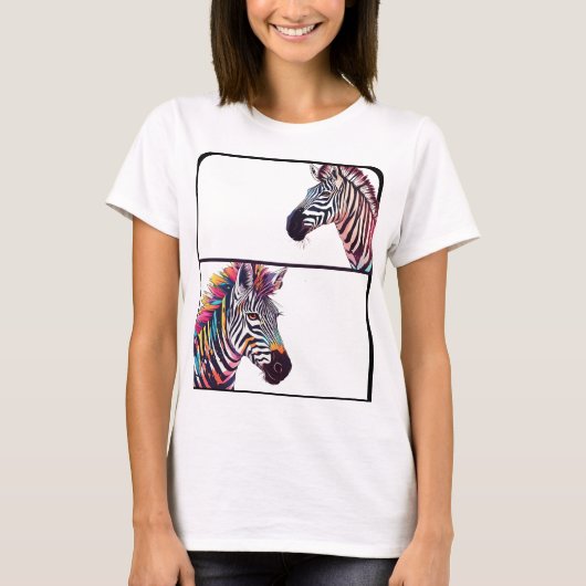 Zebra EDS-Shirt T-shirt (Voorkant)
