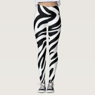Zebra Eén Klassieke Leggings voor de Mode van het 